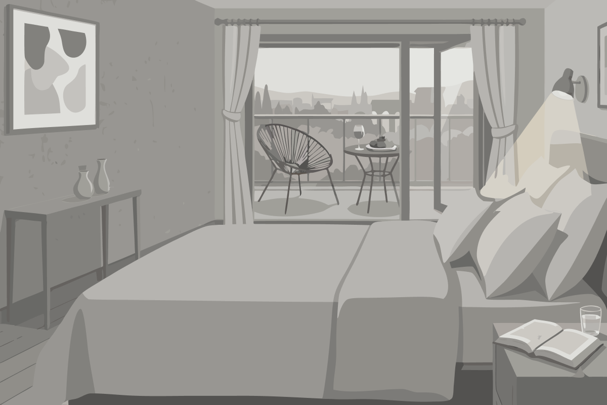 Suite Supérieure Lit Queen-Size avec Canapé